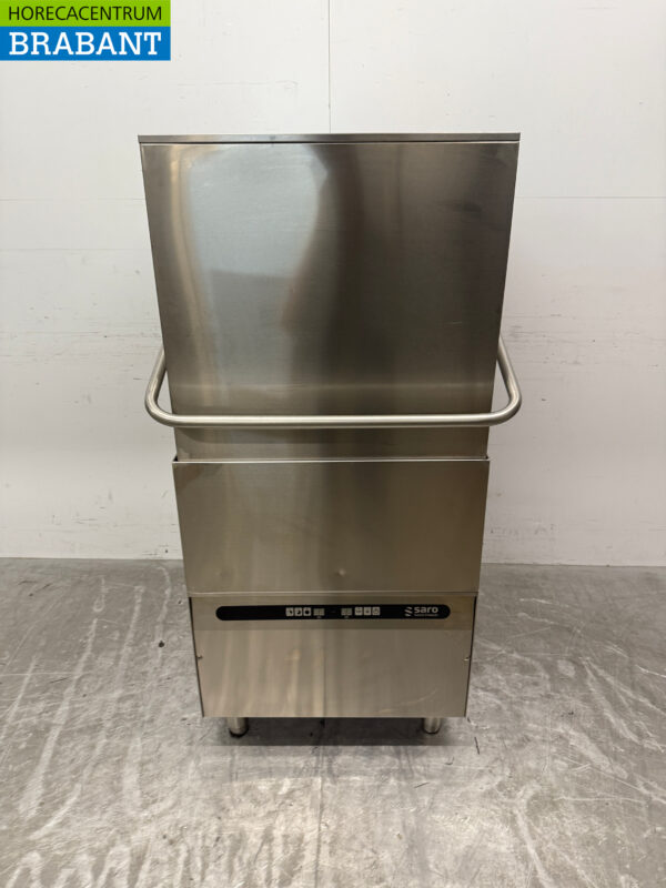 Lave-vaisselle coulissant Saro en acier inoxydable avec pompe de vidange 400V Horeca
