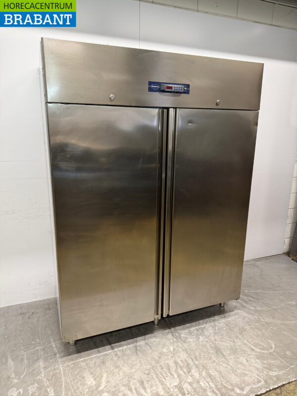 Congélateur double porte en acier inoxydable 1200 litres 230V Horeca – Image 3
