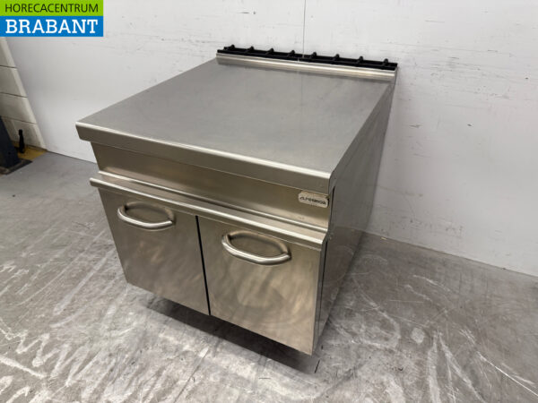 Unité de travail Alpeninox en acier inoxydable 80 x 90 x 84,5 cm Restauration – Image 2