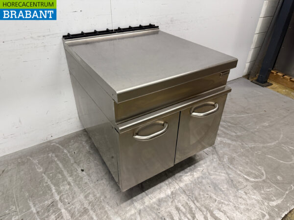 Unité de travail Alpeninox en acier inoxydable 80 x 90 x 84,5 cm Restauration – Image 3