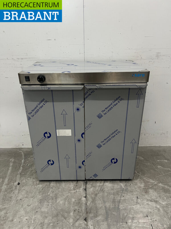 Chauffe-assiettes Saro en acier inoxydable 120 assiettes jusqu'à 30 cm 230V Horeca