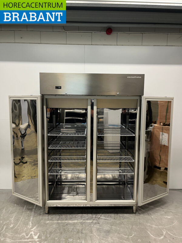 Réfrigérateur double porte Gram Snowflake en acier inoxydable 1230 litres 230V Horeca – Image 4