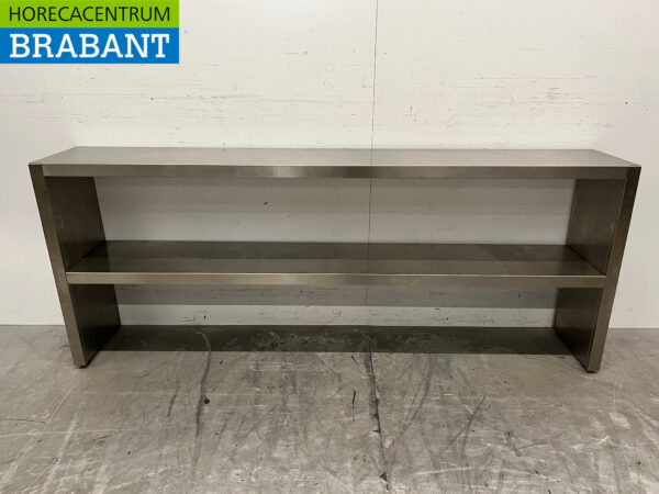 Acier inoxydable Pont double Etagere 179,5 cm Horeca