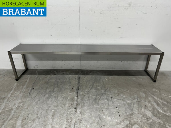 Pont d'étagère en acier inoxydable 179 x 30 x 40 cm Horeca