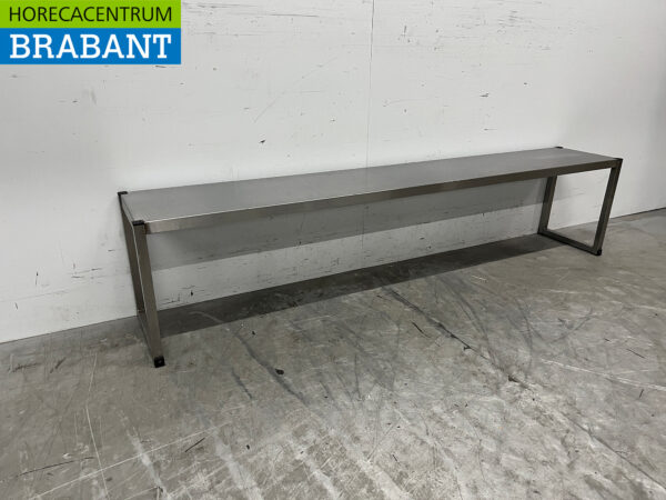 Pont d'étagère en acier inoxydable 179 x 30 x 40 cm Horeca – Image 3