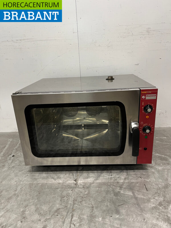 Four à convection Diamond en acier inoxydable 4 x 1/1 GN 230V Horeca