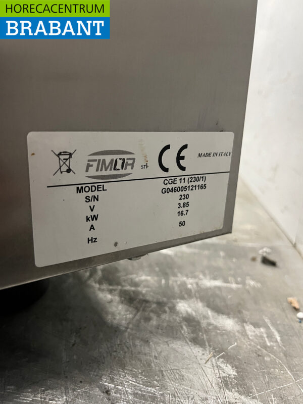 Four à convection Diamond en acier inoxydable 4 x 1/1 GN 230V Horeca – Image 7