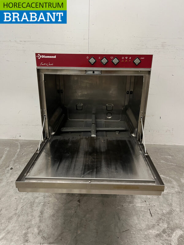 Lave-vaisselle Diamond en acier inoxydable avec pompe de vidange 400V Année de construction 2023 Horeca – Image 4
