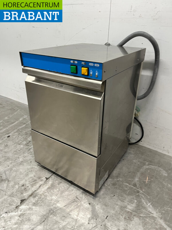 Acier inoxydable Mach Lave-verre avec pompe de vidange 230V Horeca – Image 2