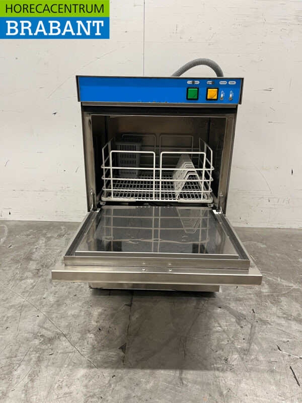 Acier inoxydable Mach Lave-verre avec pompe de vidange 230V Horeca – Image 4