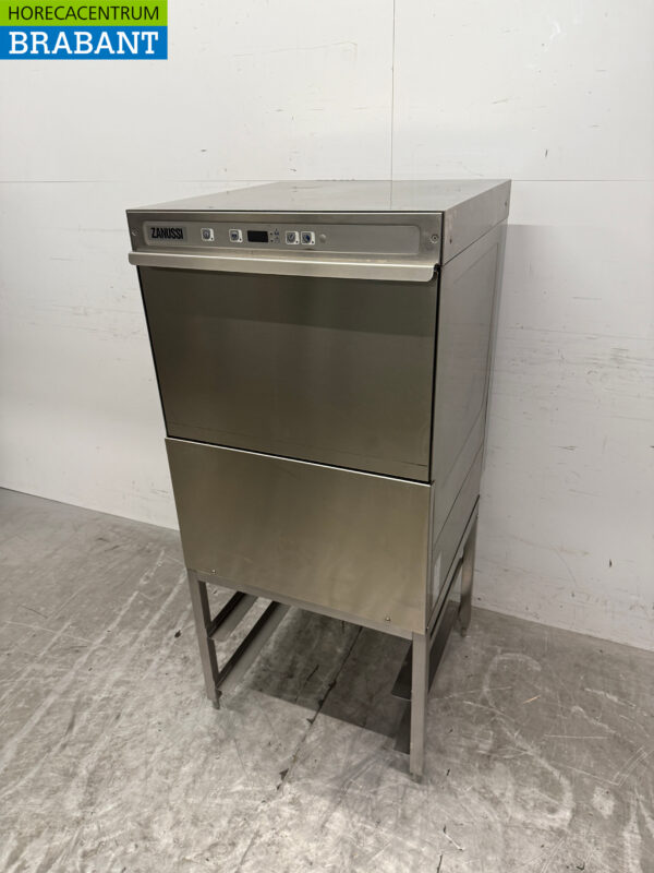 Lave-vaisselle Zanussi en acier inoxydable avec support 230V Horeca – Image 2