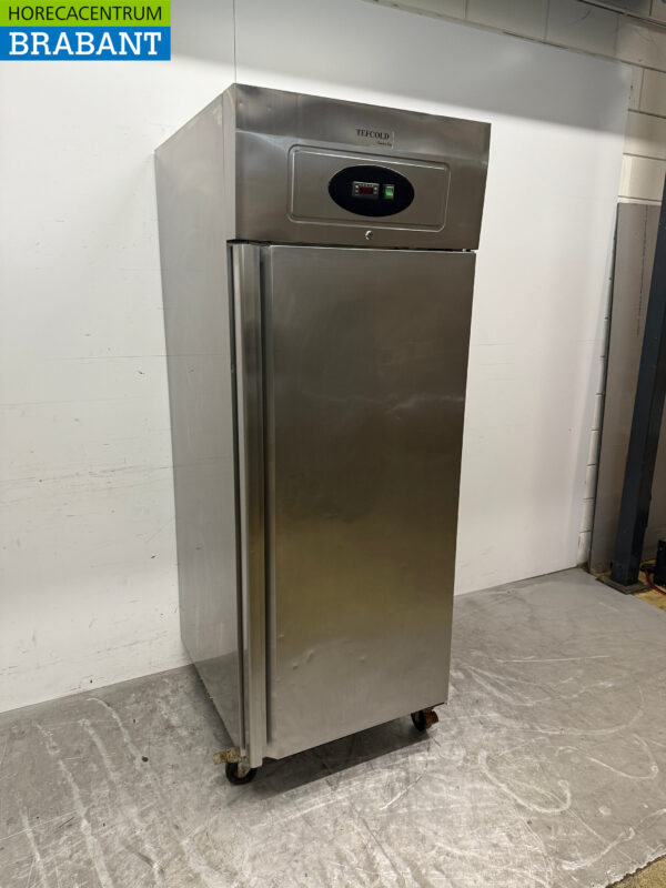 Réfrigérateur Tefcold en acier inoxydable 520 litres 230V Horeca – Image 3