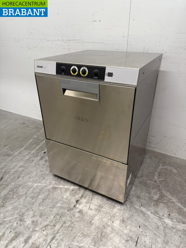 Lave-vaisselle en acier inoxydable avec pompe de vidange 400V Horeca – Image 2