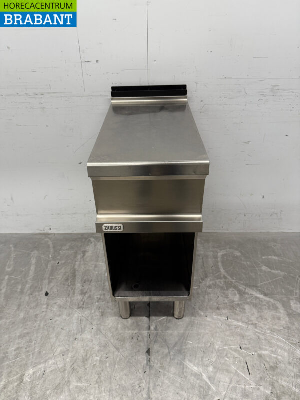 Unité de travail Zanussi en acier inoxydable Unité de store neutre 35 cm Horeca