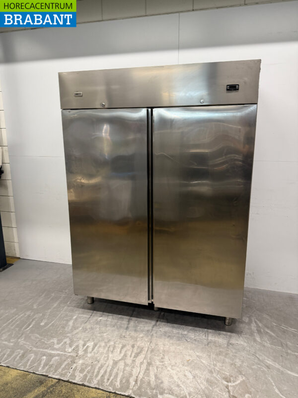 Réfrigérateur double porte Zanussi en acier inoxydable 1300 litres 230V Horeca