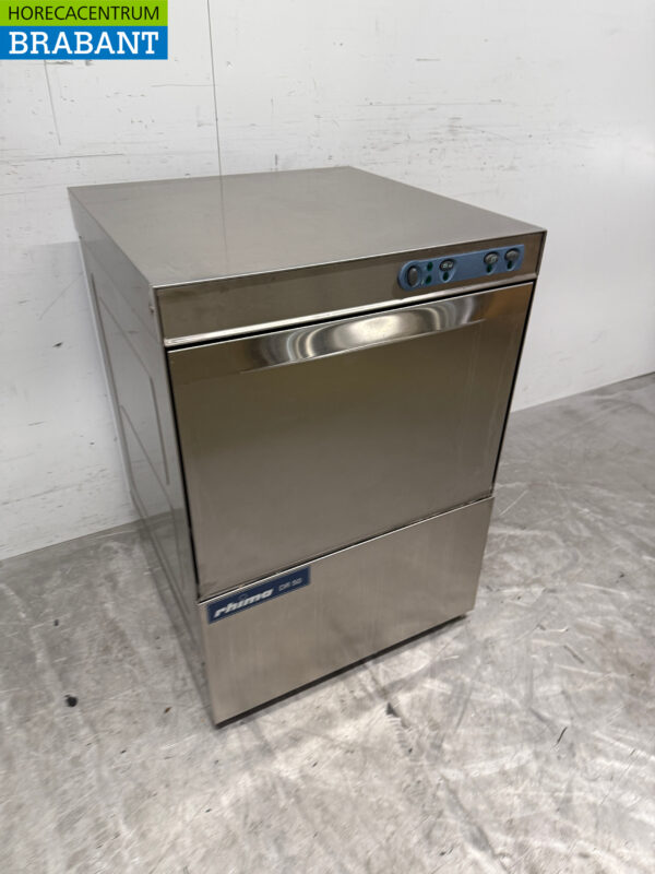 Lave-vaisselle Rhima DR50 en acier inoxydable 400V Restauration – Image 3