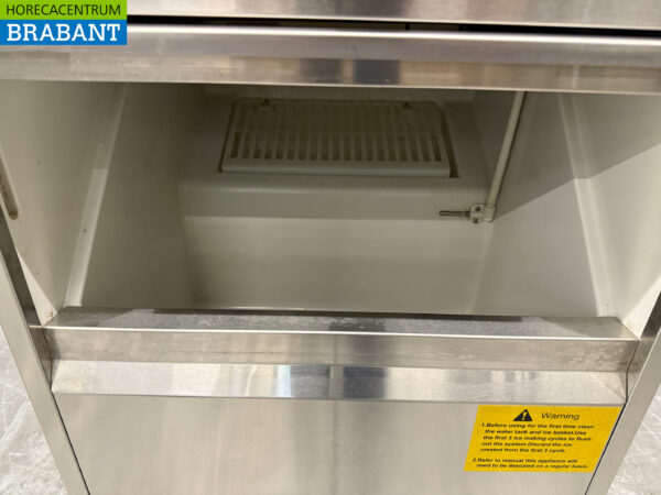 Machine à glaçons Polar en acier inoxydable 50 kg par jour 10 kg bunker 230V Horeca – Image 4