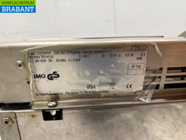 Plaque de cuisson lisse en acier inoxydable Zanussi 400V Horeca – Image 5