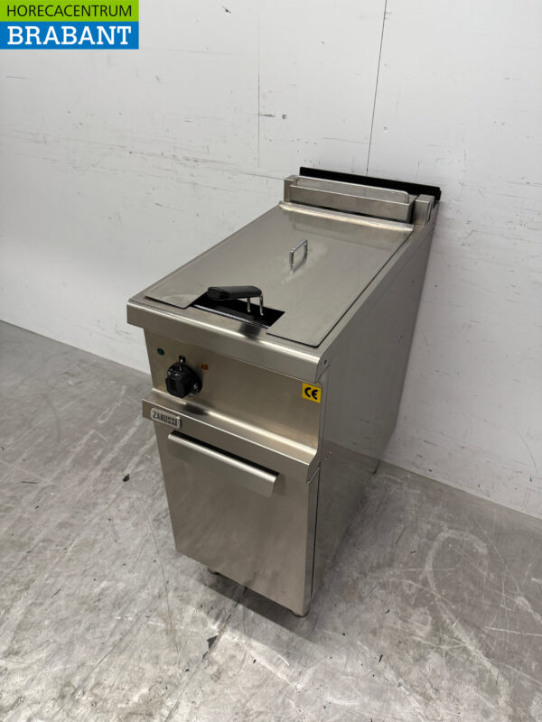 Friteuse Zanussi en acier inoxydable 12 litres 400V Horeca – Image 2