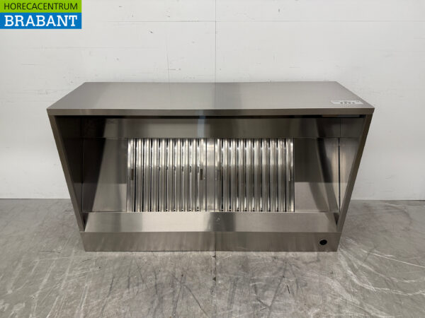 Hotte aspirante en acier inoxydable Moteur Premium-line 1500 kuub box modèle 160 cm 230V Horeca