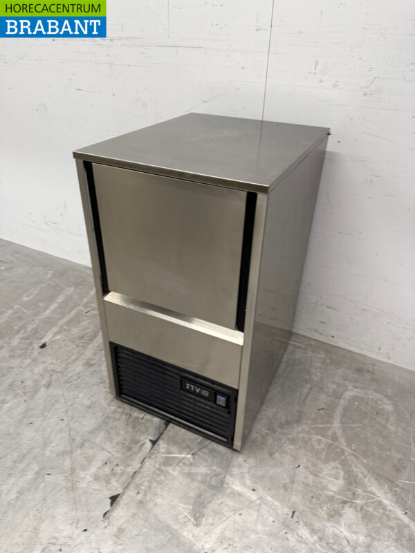Machine à glaçons ITV Quasar en acier inoxydable 34 kg par jour 12 kg bunker 230V Horeca – Image 2