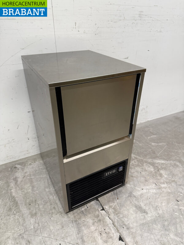 Machine à glaçons ITV Quasar en acier inoxydable 34 kg par jour 12 kg bunker 230V Horeca – Image 3