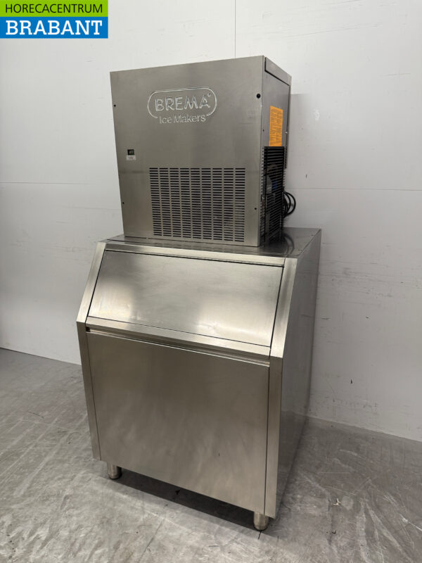 Brema G 280 HC en acier inoxydable Machine à glace pilée 280 kg par jour 230V Horeca – Image 2