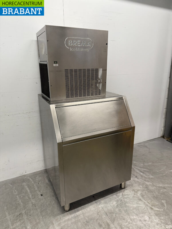 Brema G 280 HC en acier inoxydable Machine à glace pilée 280 kg par jour 230V Horeca – Image 3