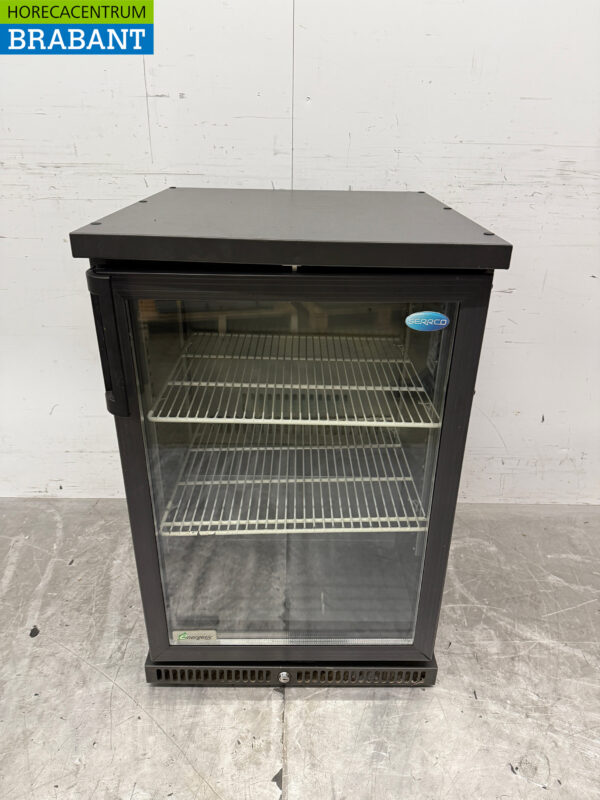 Serrco Bar Cooler 55.5 cm Porte pliante en verre 230V Horeca