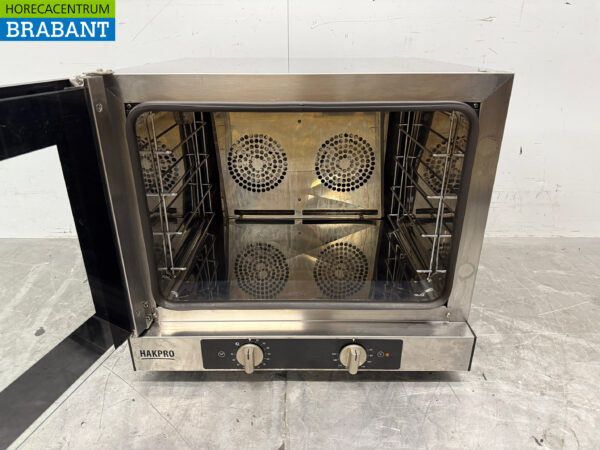 Four à air chaud Hakpro en acier inoxydable 230V Horeca – Image 4