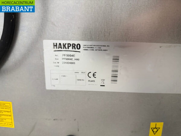 Four à air chaud Hakpro en acier inoxydable 230V Horeca – Image 5