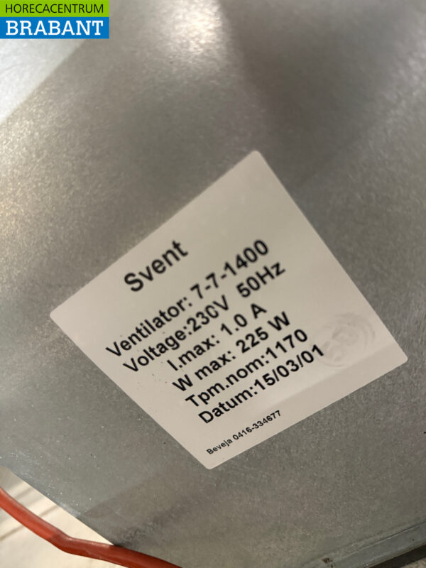 Hotte d'aspiration avec moteur 1500 m3 100,5 cm 230V Horeca – Image 5
