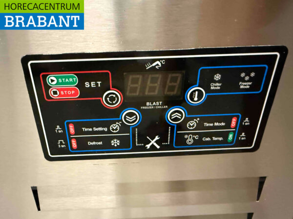 Acier inoxydable Combisteel Glacière à chocs Blastchiller Blastfreezer 15 x 1/1 GN ou 60 x 40 cm 230V Horeca – Image 5