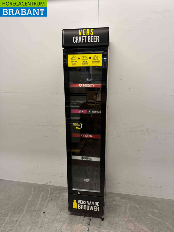 Gastro-Cool Réfrigérateur à porte vitrée Réfrigérateur à boissons 155 litres 230V Horeca