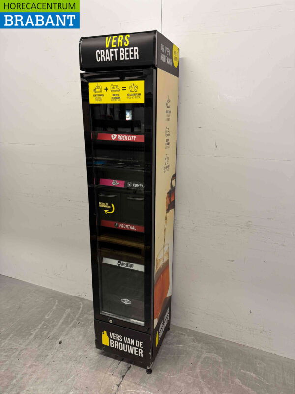 Gastro-Cool Réfrigérateur à porte vitrée Réfrigérateur à boissons 155 litres 230V Horeca – Image 2
