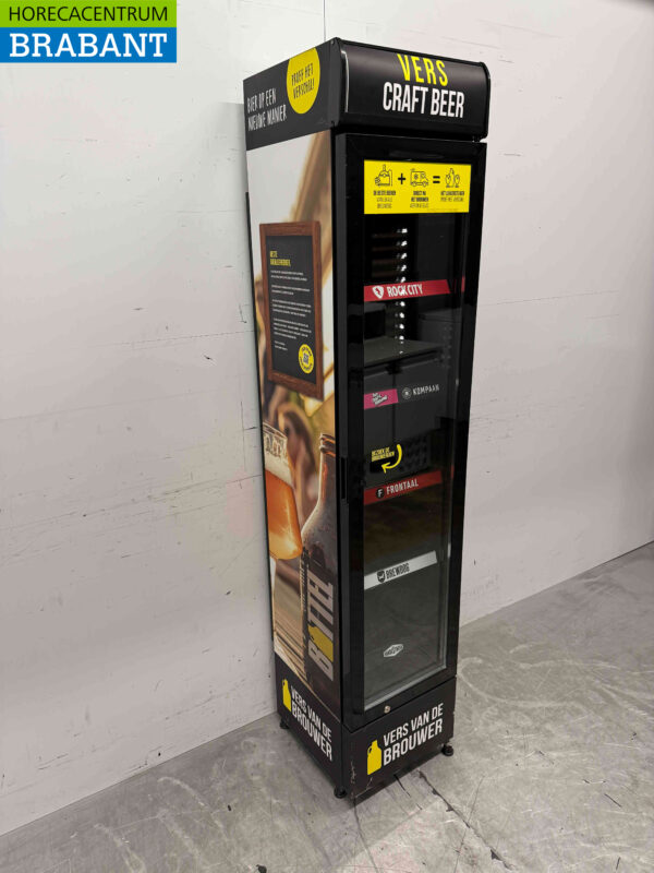 Gastro-Cool Réfrigérateur à porte vitrée Réfrigérateur à boissons 155 litres 230V Horeca – Image 3