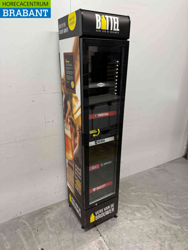 Gastro-Cool Réfrigérateur à porte vitrée Réfrigérateur à boissons 155 litres 230V Horeca – Image 3