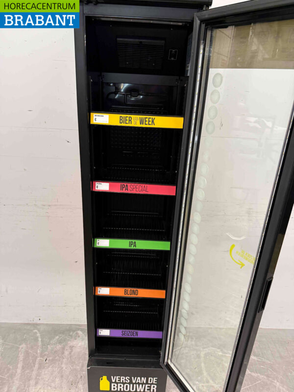 Gastro-Cool Réfrigérateur à porte vitrée Réfrigérateur à boissons 155 litres 230V Horeca – Image 4