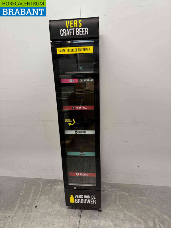 Gastro-Cool Réfrigérateur à porte vitrée Réfrigérateur à boissons 155 litres 230V Horeca