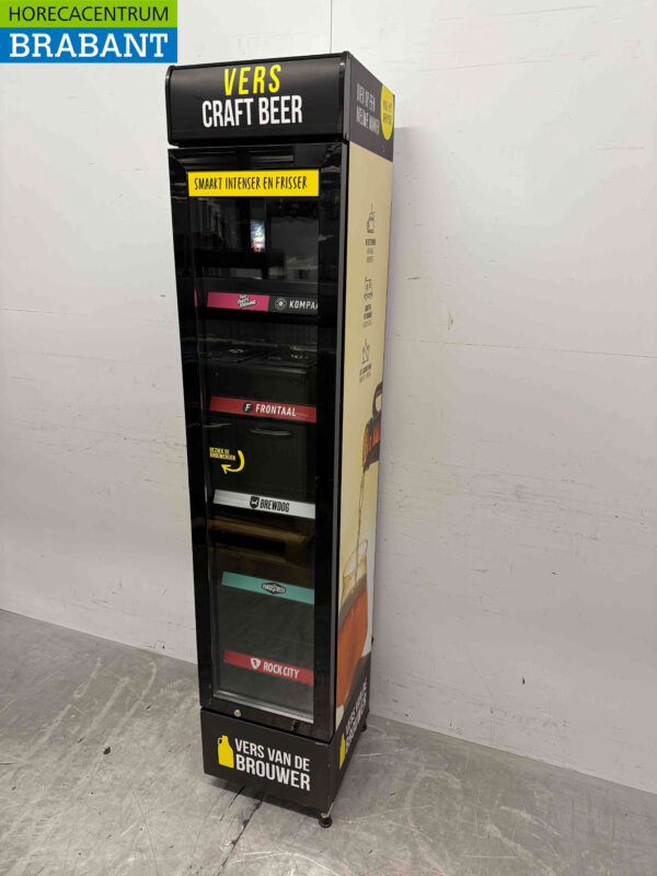 Gastro-Cool Réfrigérateur à porte vitrée Réfrigérateur à boissons 155 litres 230V Horeca – Image 2