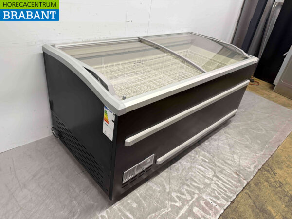 Combisteel Armoire de congélation avec couvercles coulissants en verre 870 litres 230V Horeca – Image 3