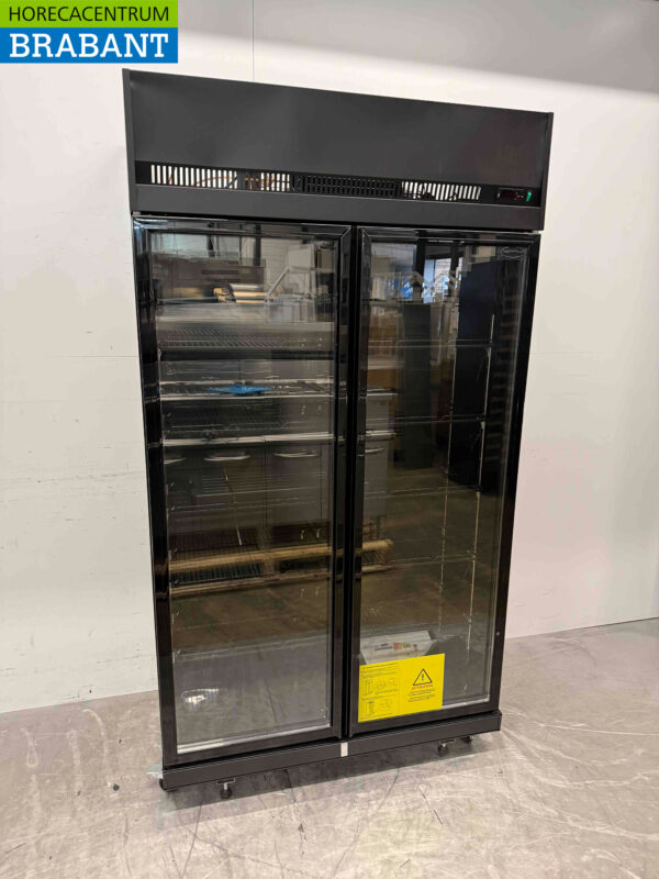 Combisteel Réfrigérateur à double porte vitrée 770 litres 230V Horeca