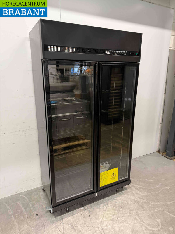Combisteel Réfrigérateur à double porte vitrée 770 litres 230V Horeca – Image 2