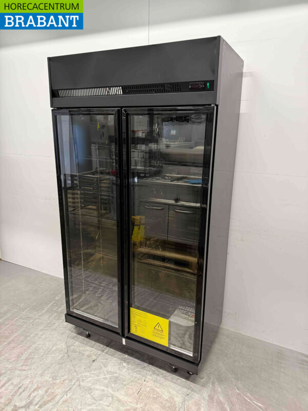 Combisteel Réfrigérateur à double porte vitrée 770 litres 230V Horeca – Image 3