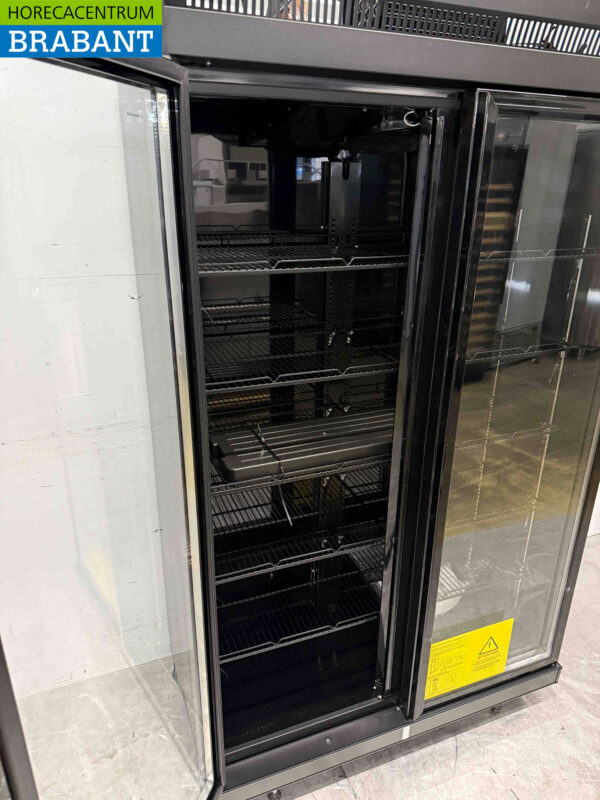 Combisteel Réfrigérateur à double porte vitrée 770 litres 230V Horeca – Image 4