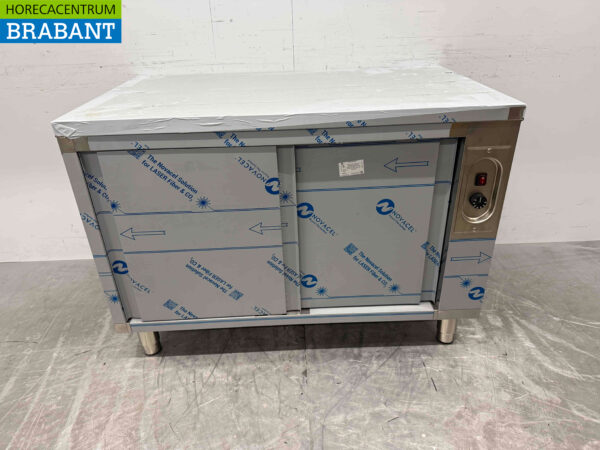 Armoire alimentaire en acier inoxydable 2 portes coulissantes 120 cm Restauration