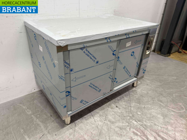Armoire alimentaire en acier inoxydable 2 portes coulissantes 120 cm Restauration – Image 3