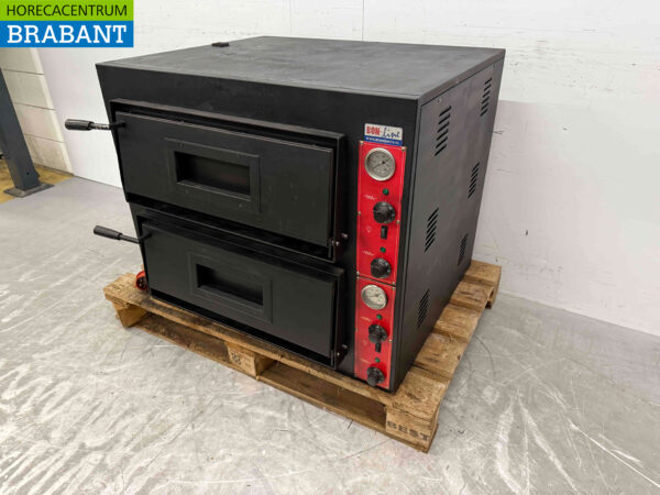 Four à pizza Saro en acier inoxydable 6 pizzas 30 cm de diamètre 400V Horeca (kopie) – Image 3