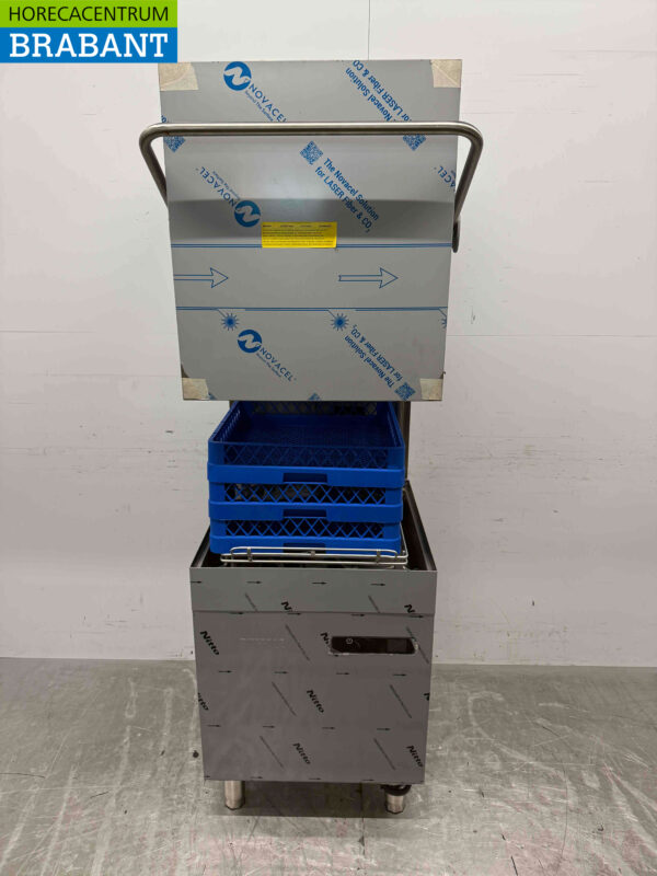 Lave-vaisselle coulissant Buffalo DN975 en acier inoxydable avec pompe de vidange 400V Horeca – Image 4