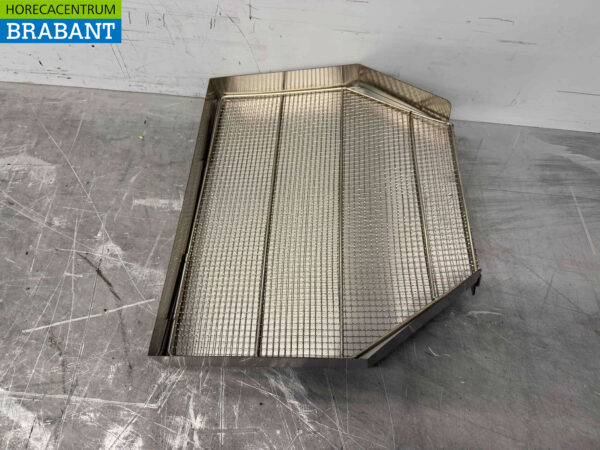 Grille d'égouttage en acier inoxydable Plateau d'égouttage pour friteuse Horeca – Image 2